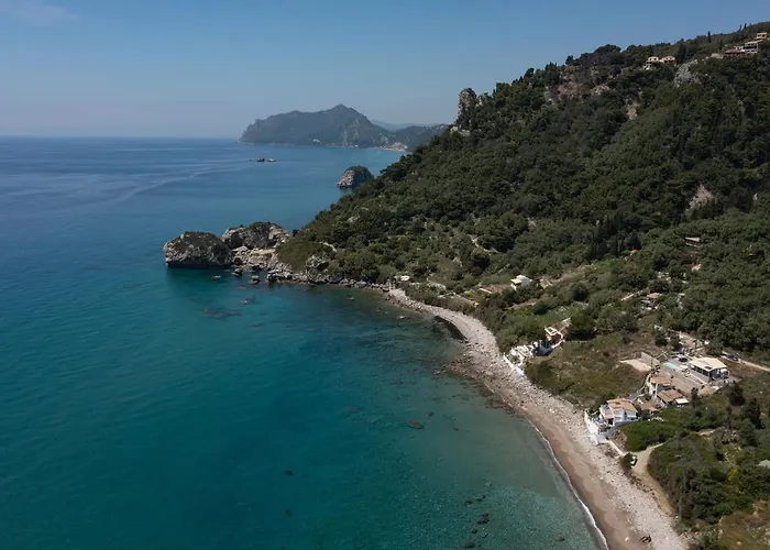 Renata & Filippos With Private Plunge Pool By Konnect Agios Gordios (Corfu)